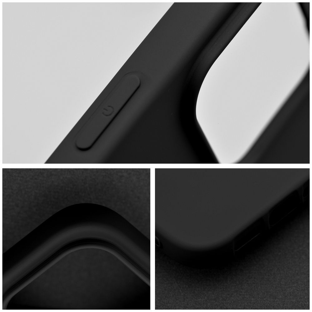 Husa silicon pentru Iphone 17 Pro Max Black