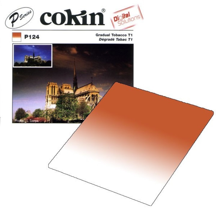Cokin Creative 124 "P" méretű Átmenetes Dohányszínű (T1) Szűrő (402138)