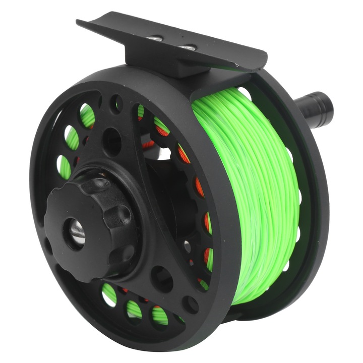 Mulinete de pescuit la musca Enforose, 75mm, aluminiu, 2+1BB, capacitate fir 5#/200m