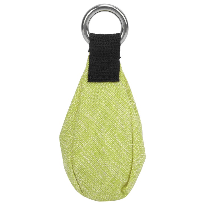 Sac de greutate pentru escalada, 400g, nylon, cu inel metalic, usor de transportat