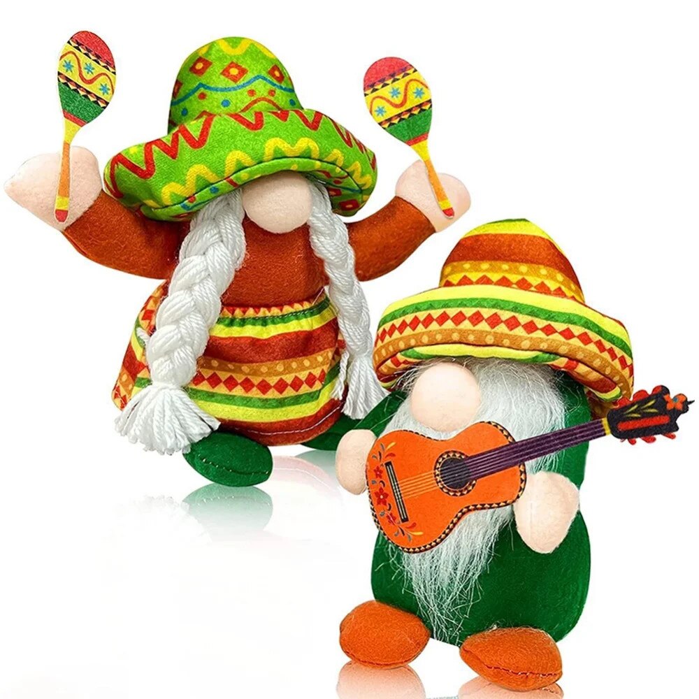 Gnom mexican, decorativ, 1 bucata, multicolor - eMAG.ro