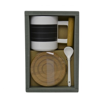 SET PORTELAN BOBO GR151600191 Cana 300ml Cu Lingurita SET PORTELAN BOBO GR151600191 Cana 300ml Cu Lingurita