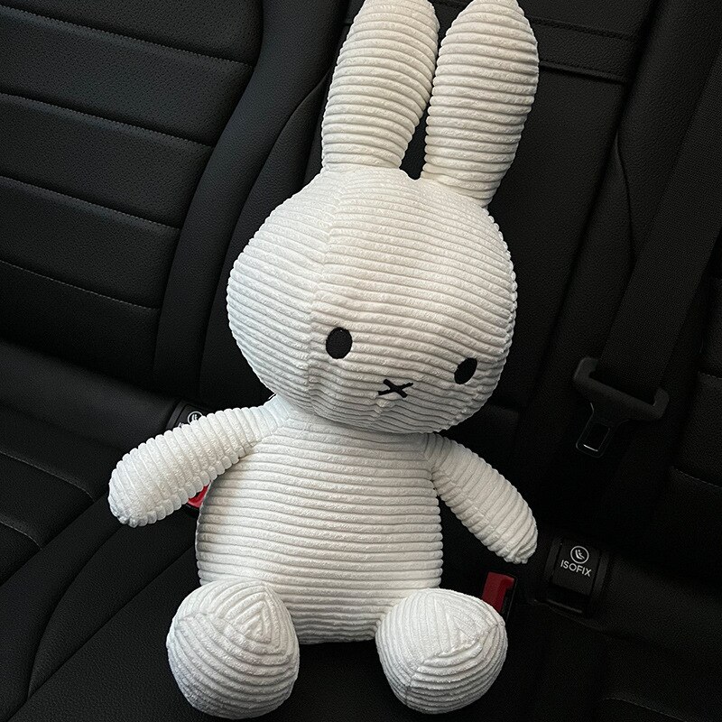 Jucarie de plus Miffy alb, Fokelyi, 25x35cm, material moale