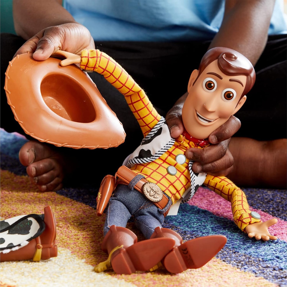 Figurina interactiva Woody, Fokelyi, 40 cm, multicolor - eMAG.ro