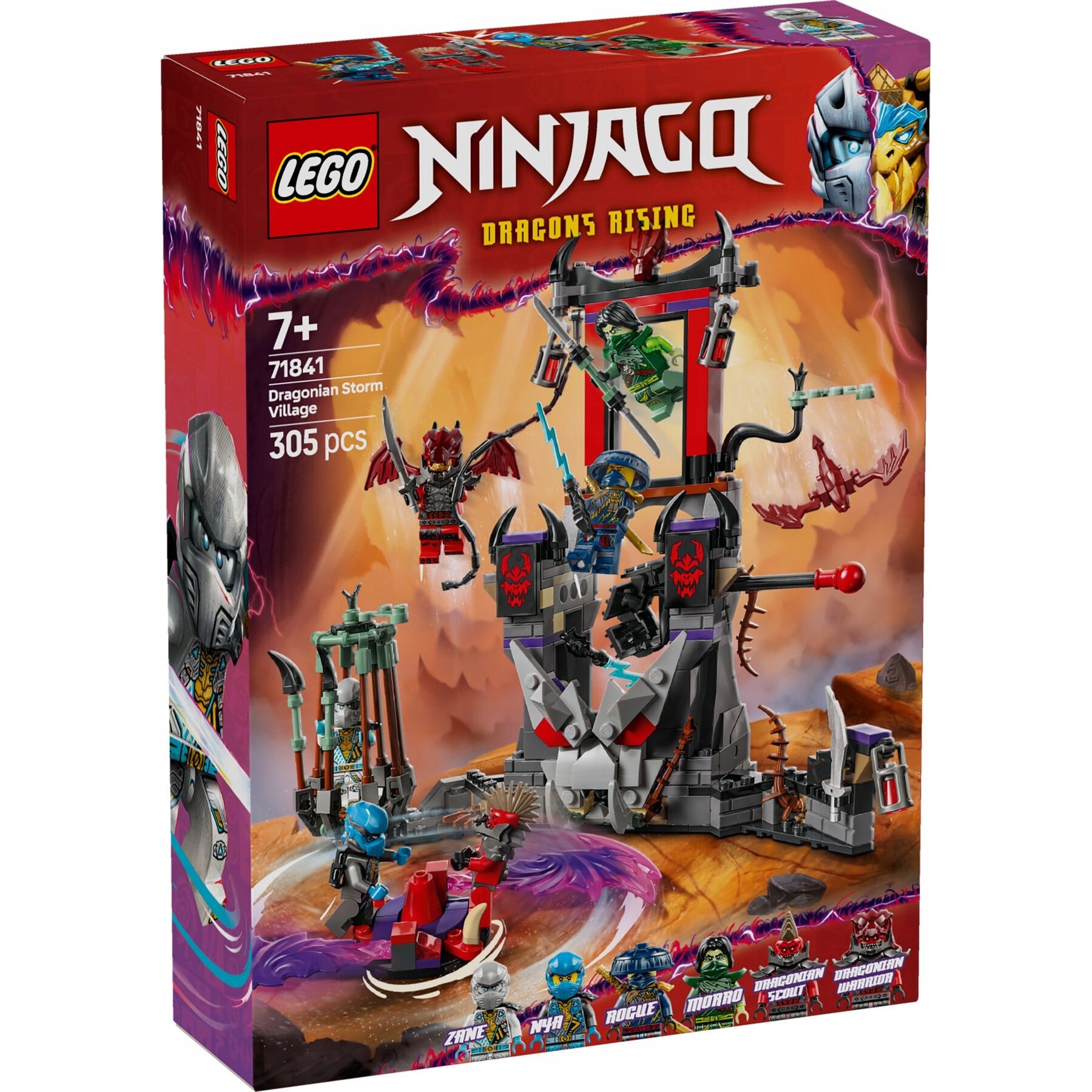 Set de constructie LEGO Ninjago, 305 piese, 6 minifigurine