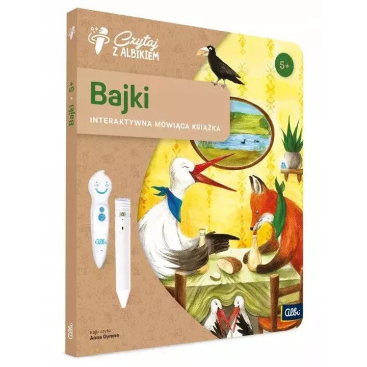 Crytaj z Albikiem, Carte interactiva cu 14 basme, Katarina Kocutova Maria Prodajova