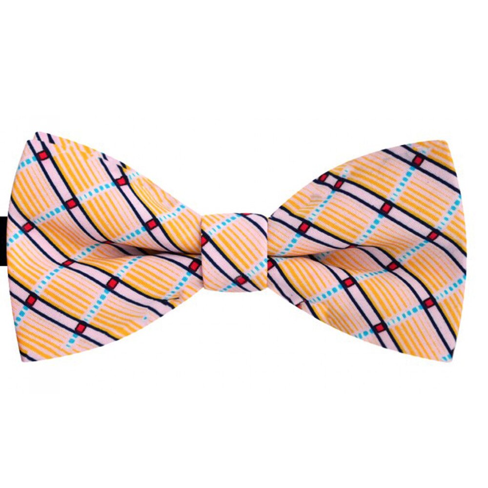 Papion barbati multicolor, clasic, model abstract