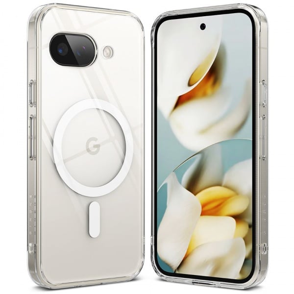 Husa MagSafe pentru Google Pixel 9a, Ringke, Fusion, Transparenta
