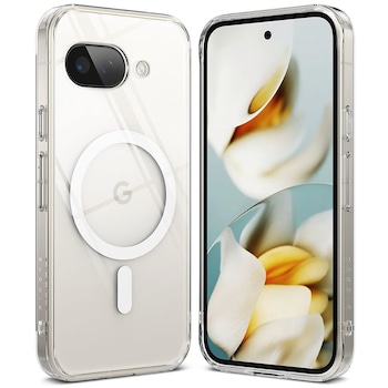 Husa MagSafe pentru Google Pixel 9a, Ringke, Fusion, Transparenta