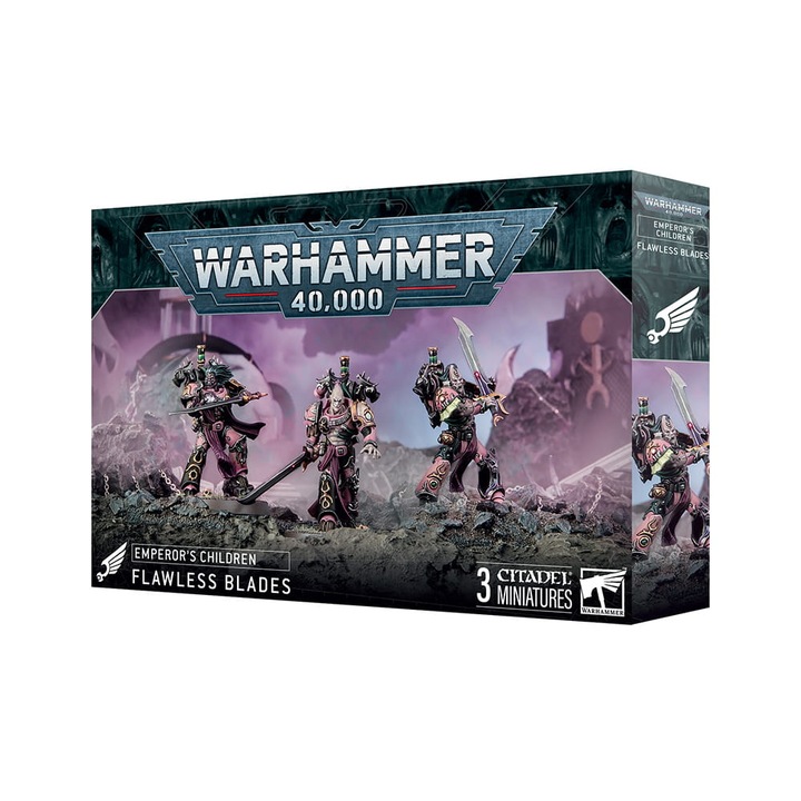 Игра Warhammer 40000 Game Expansion Flawless Blades Emperor's Children Games Workshop 52 части