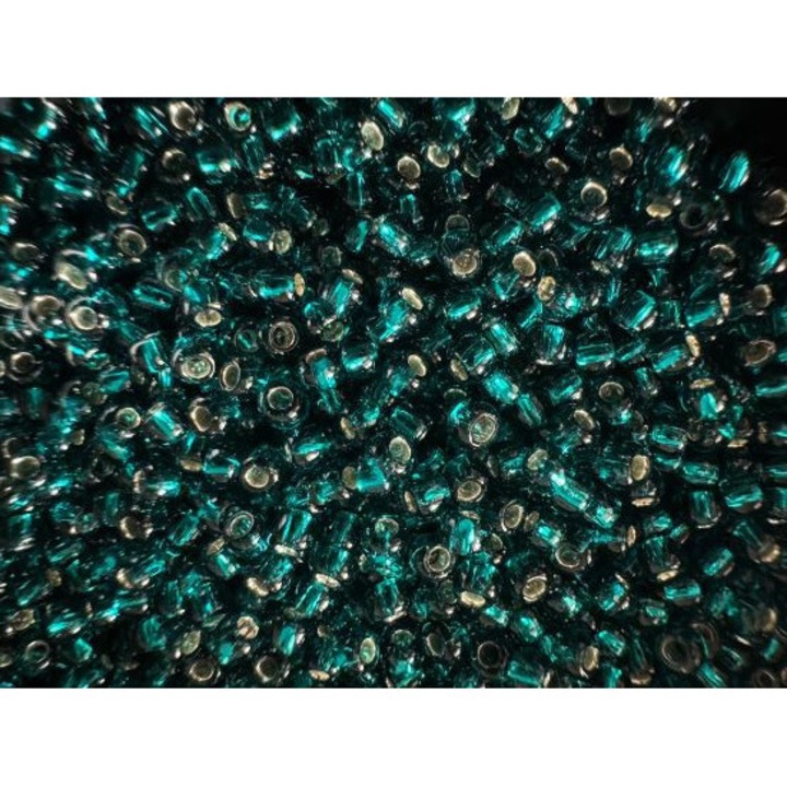 Margele japoneze din sticla pentru bijuterii handmade, rotunde 11/0, 27BD, 10g