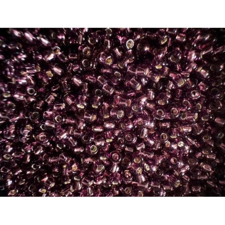 Margele japoneze din sticla pentru bijuterii handmade, rotunde 11/0, 26B, 10g