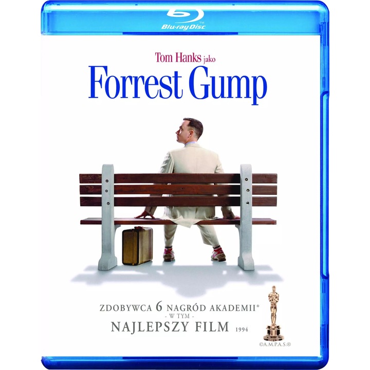 Forrest Gump, Tom Hanks, 1994, Blu-ray