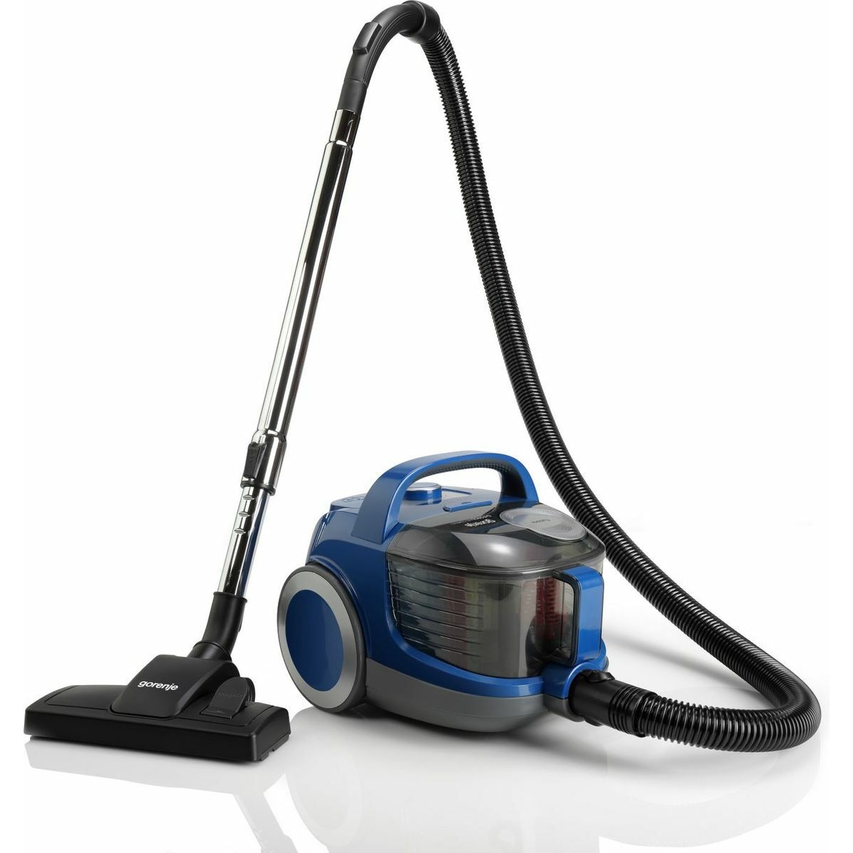 Aspirator fara sac, Gorenje, 800 W, 2.2 L, albastru