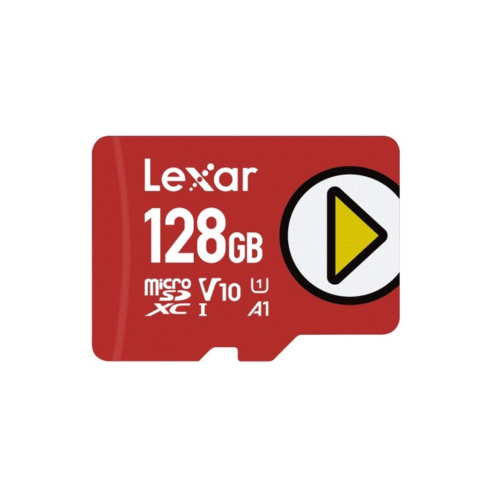 Card de memorie Micro SD cu adaptor Lexar LMSPLAY128G-BNSNG 128 GB
