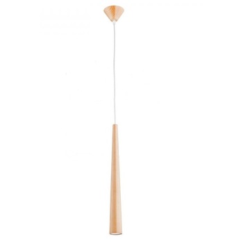 Pendul AF Rura din lemn 1 bec LED GU10 x 7.5W Pendul AF Rura din lemn 1 bec LED GU10 x 7.5W