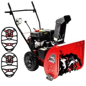 Freza de zapada EFCO ARTIK 56 EL, pornire electrica, 7 CP, motor Loncin Snow Engine, latime lucru 56 cm, 7 viteze + Branturi antiderapante CADOU Freza de zapada EFCO ARTIK 56 EL, pornire electrica, 7 CP, motor Loncin Snow Engine, latime lucru 56 cm, 7 viteze + Branturi antiderapante CADOU