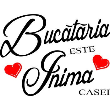 Sticker Decorativ - SMAER - Bucatarie - 60cm x 45cm - Negru & Rosu Sticker Decorativ - SMAER - Bucatarie - 60cm x 45cm - Negru & Rosu