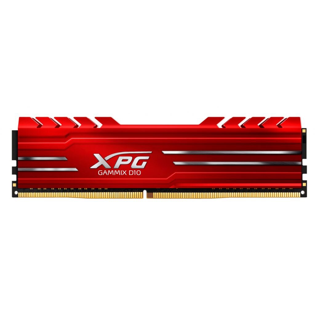 Memorie ADATA XPG Gammix D10 Red, 8GB DDR4, 2400MHz, CL16