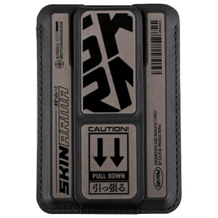 Kado Kira Kobai pénztárca, Skinarma, fegyverszürke, Mag-Charge funkcióval és grip-es állványtartóval