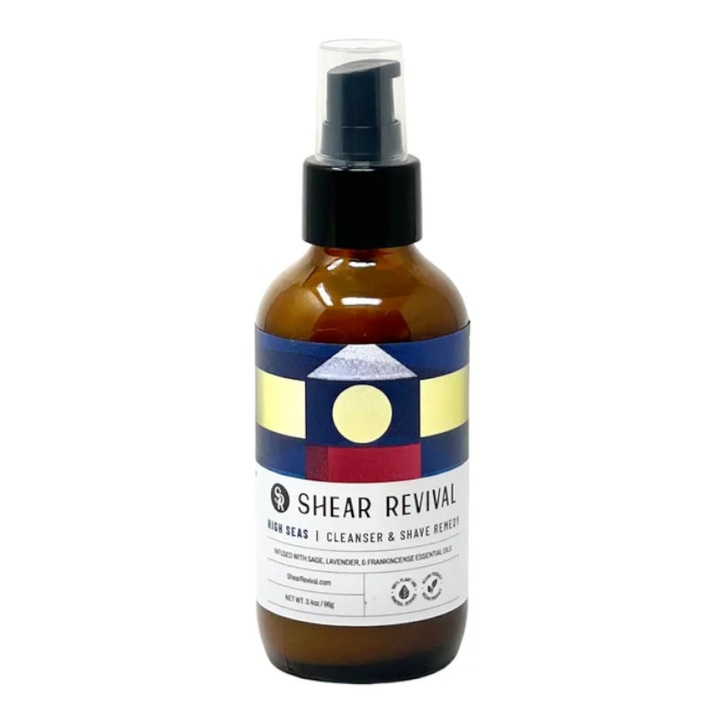Balsam de ras 96g, Shear Revival cu ulei de ramurele de trandafir si extract de hamamelis, pentru toate tipurile de piele