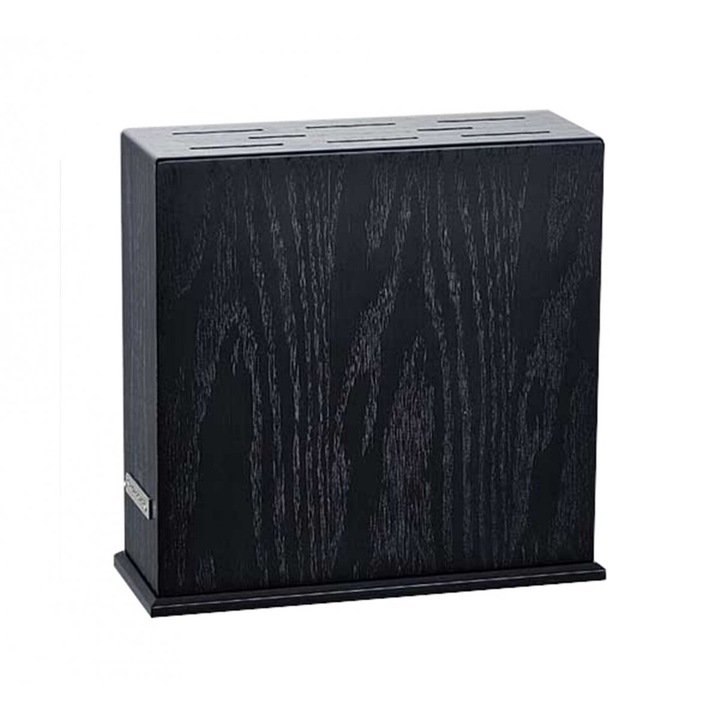 Blok pentru cutite Tamahagane, 27x26x10cm, din lemn, design elegant