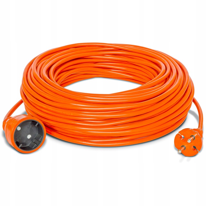Montis elektromos hosszabbító 10m 2x1mm narancssárga
