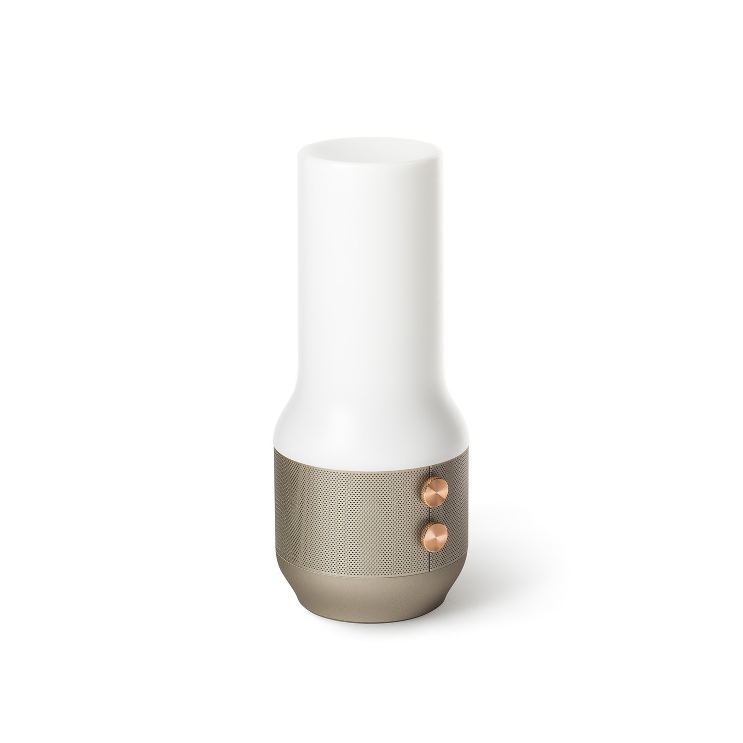 Lampa cu boxa si powerbank Lexon Terrace, gold