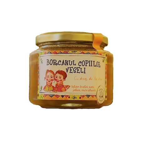 Borcanul copiilor veseli - Imunostimulator Prisaca Transilvania 400g