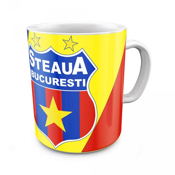 Cana Personalizata Steaua, Psyprint , Culoare alb , 220 ml