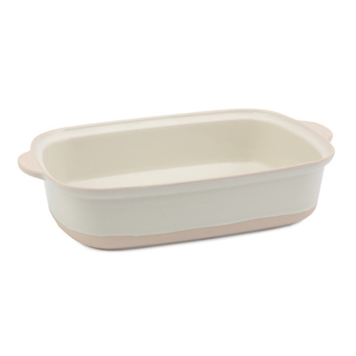 Forma de copt rectangulara Jamie Oliver, ceramica, 39x25x8cm, cu manere, rezistenta la cuptor pana la 250C