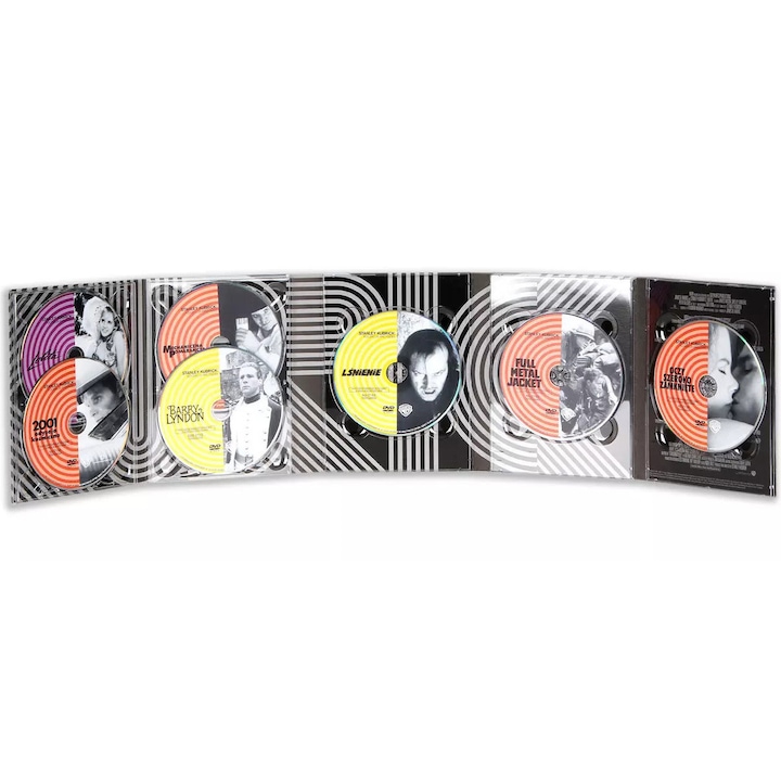 Colectie filme Stanley Kubrick, 7 DVD, digipack