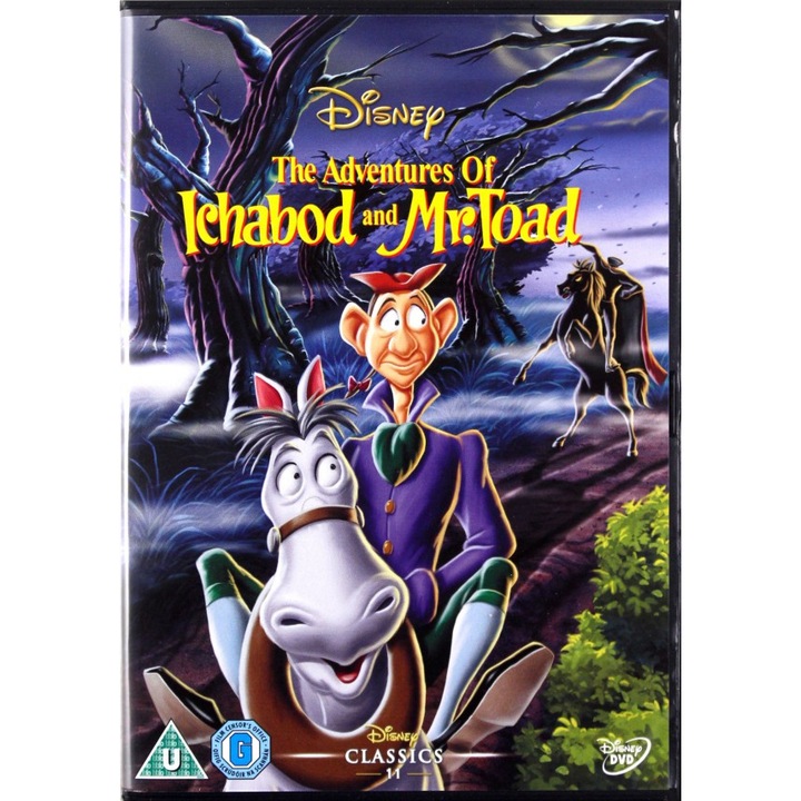 The Adventures of Ichabod and Mr. Toad [DVD]