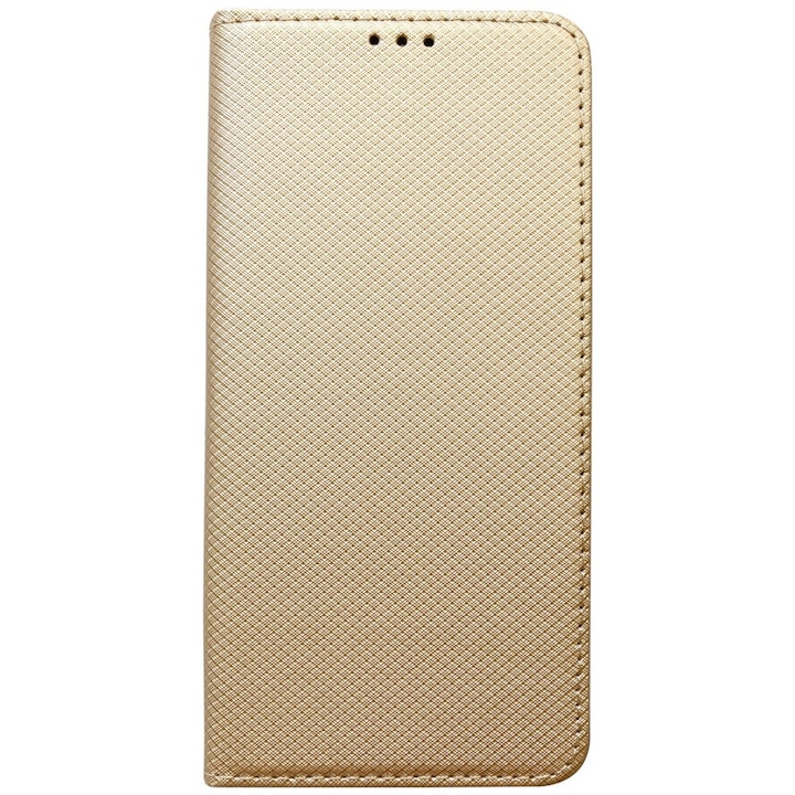 Предпазен калъф Smart Book за Realme Note 60, Златист/Сив