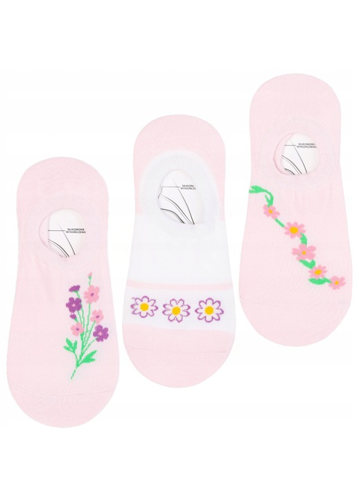 Дамски чорапи комплект 3 Moraj, Розово, 38-41