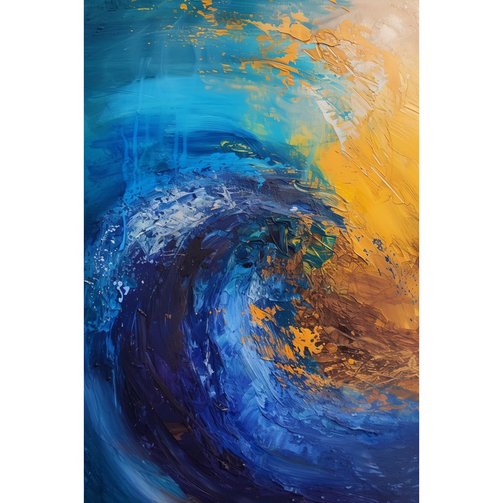 Tablou print pe canvas " PPF abstract 16A" 40x60 cm