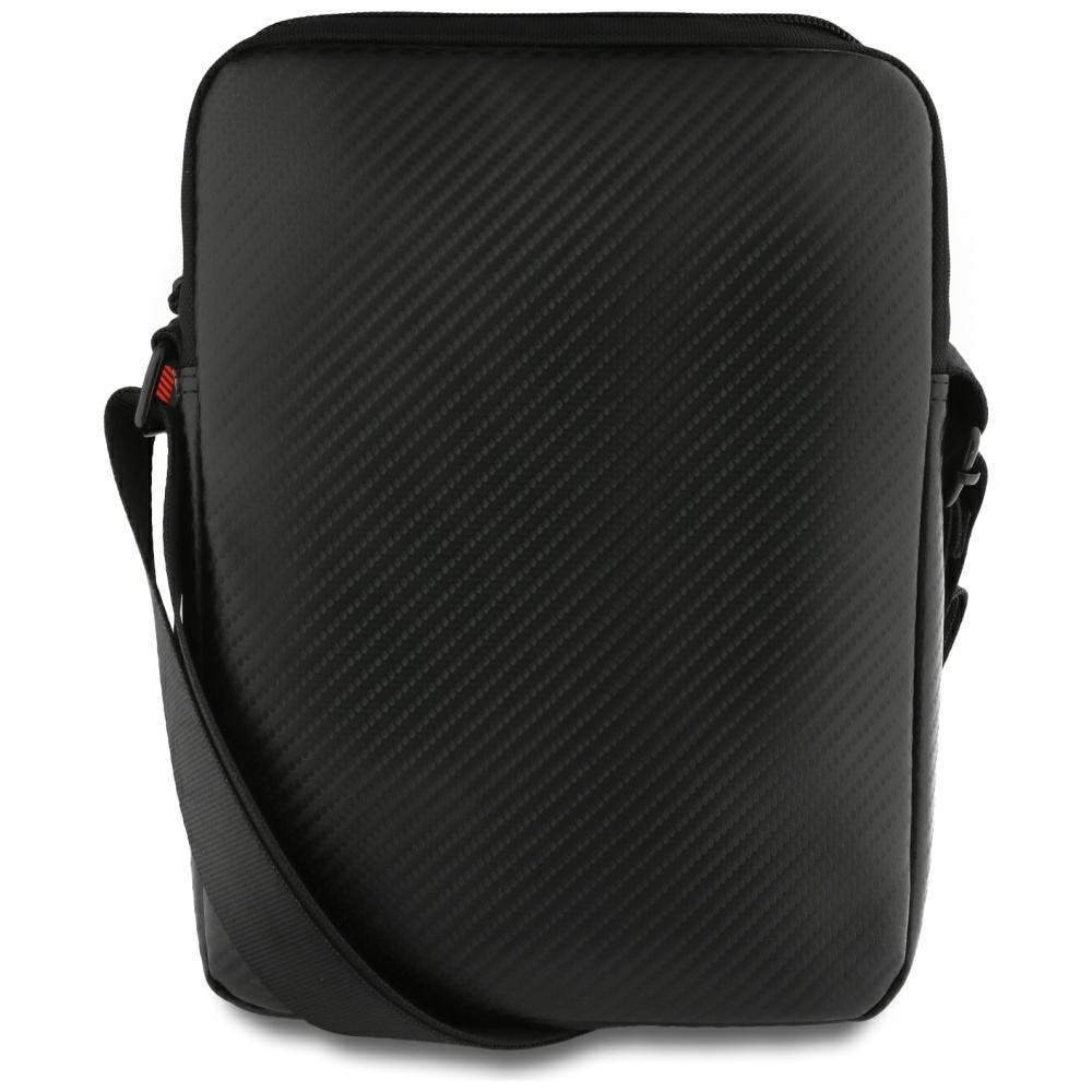 Geanta laptop Red Bull Carbon 10", neagra, design inovator, material PU carbon