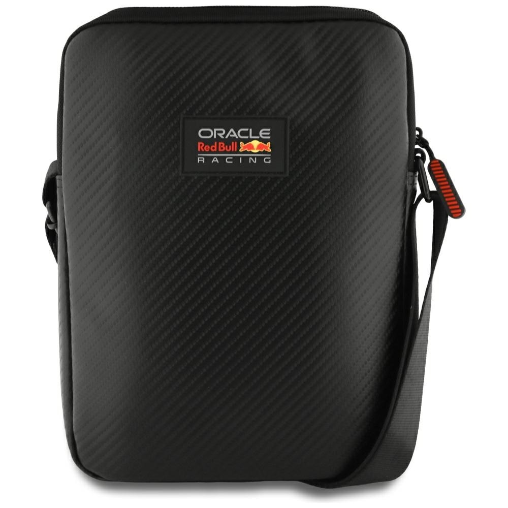 Geanta laptop Red Bull Carbon 10", neagra, design inovator, material PU carbon