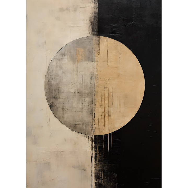 Tablou print pe canvas " PPF abstract 374A" 40x60 cm