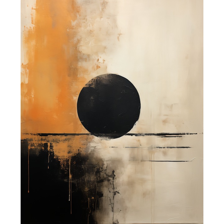 Tablou print pe canvas " PPF abstract 375A" 40x60 cm