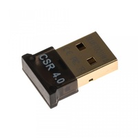 Adaptor USB2.0 la Bluetooth Dongle v4.0, distanta max. 50m, include cd, CSR 4.0 - Phuture®