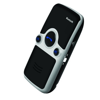 Adaptor car kit Bluetooth 4.0 auto handsfree cu incarcare solara, negru - Phuture® Adaptor car kit Bluetooth 4.0 auto handsfree cu incarcare solara, negru - Phuture®