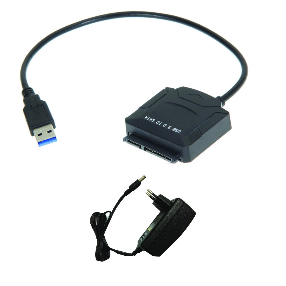 Cablu adaptor USB 3.0 pentru SATA Converter 2.5 / 3.5 inch, Hard Disk Sata Drive - Phuture®