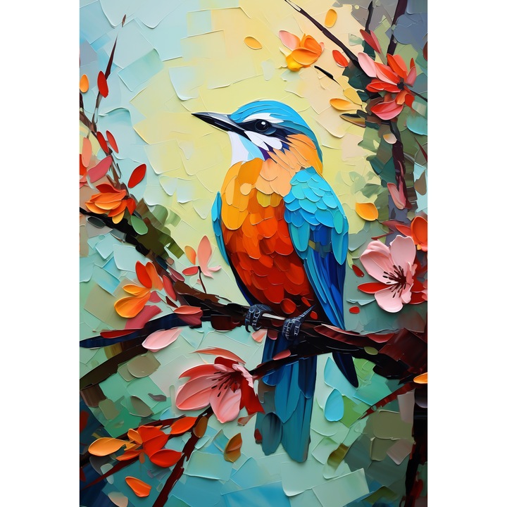 Tablou print pe canvas " PPF animal 52A" 40x60 cm