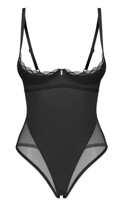 Body sexy, Obsessive, Stelisa, spatele deschis, culoare neagra, S-M INTL