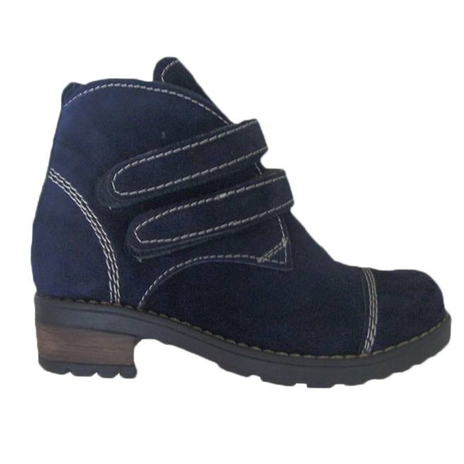 Ghete tineresti cu barete si scai, D&J Exclusive, Albastru marin