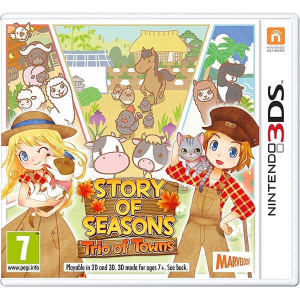 Joc Story of Seasons: Trio of Towns pentru Nintendo 3DS
