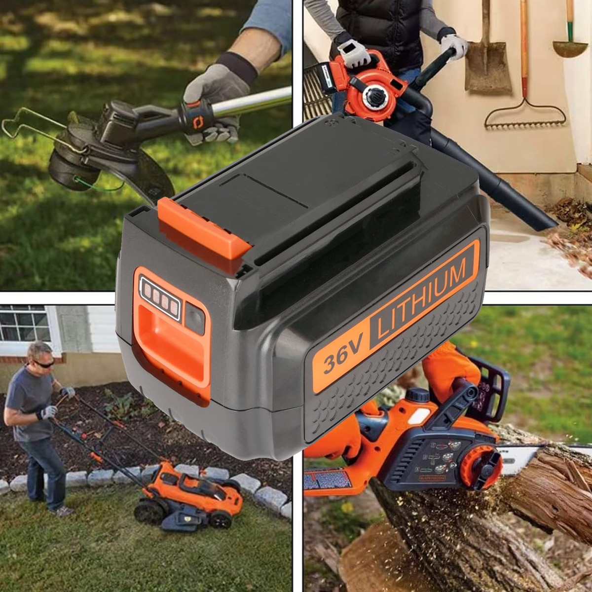 li　36 Acumulator 36V Lithium-Ion, design compact, indicator LED - eMAG.ro