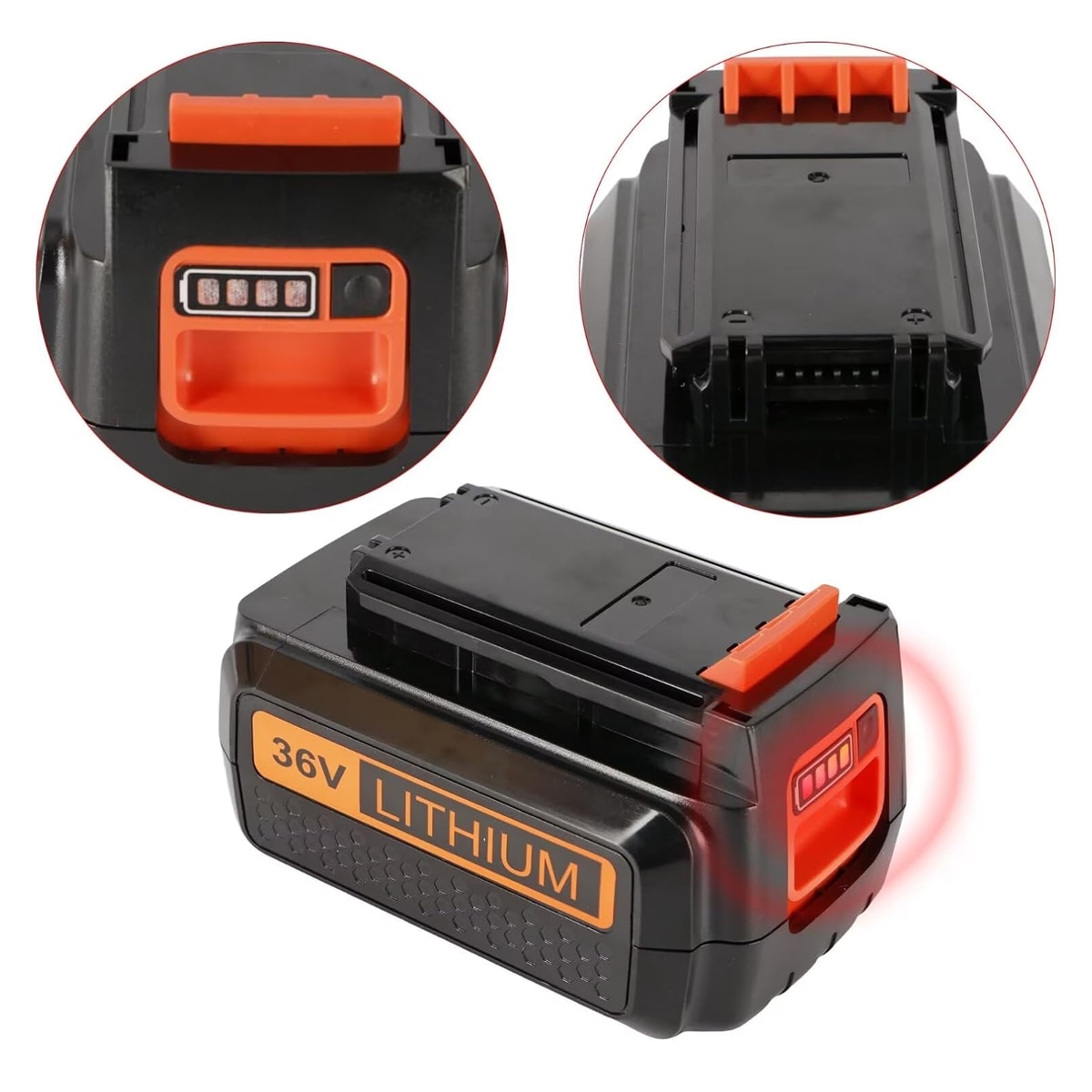 li　36 Acumulator 36V Lithium-Ion, design compact, indicator LED - eMAG.ro