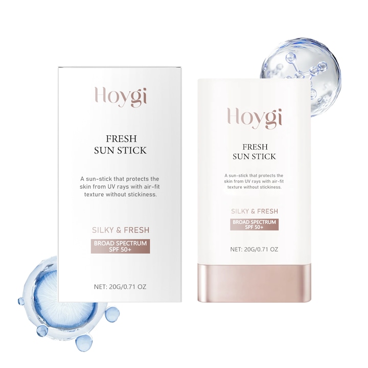 Hoygi Könnyű védőstift, könnyű, frissítő, minden az egyben testvédő krém, 2 db.
